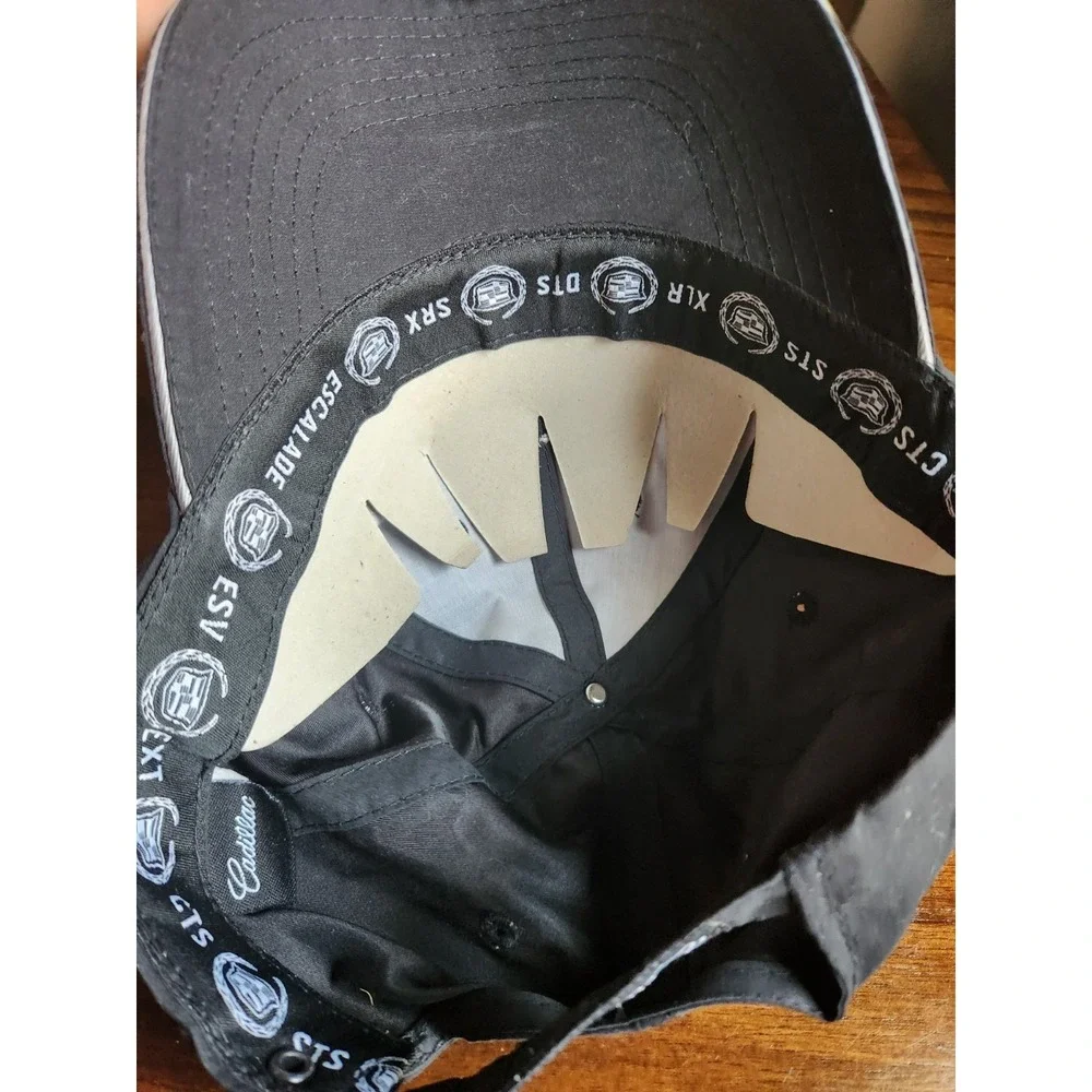 Cadillac Logo Black Hat Adjustable Baseball Cap Cars Luxury Brands